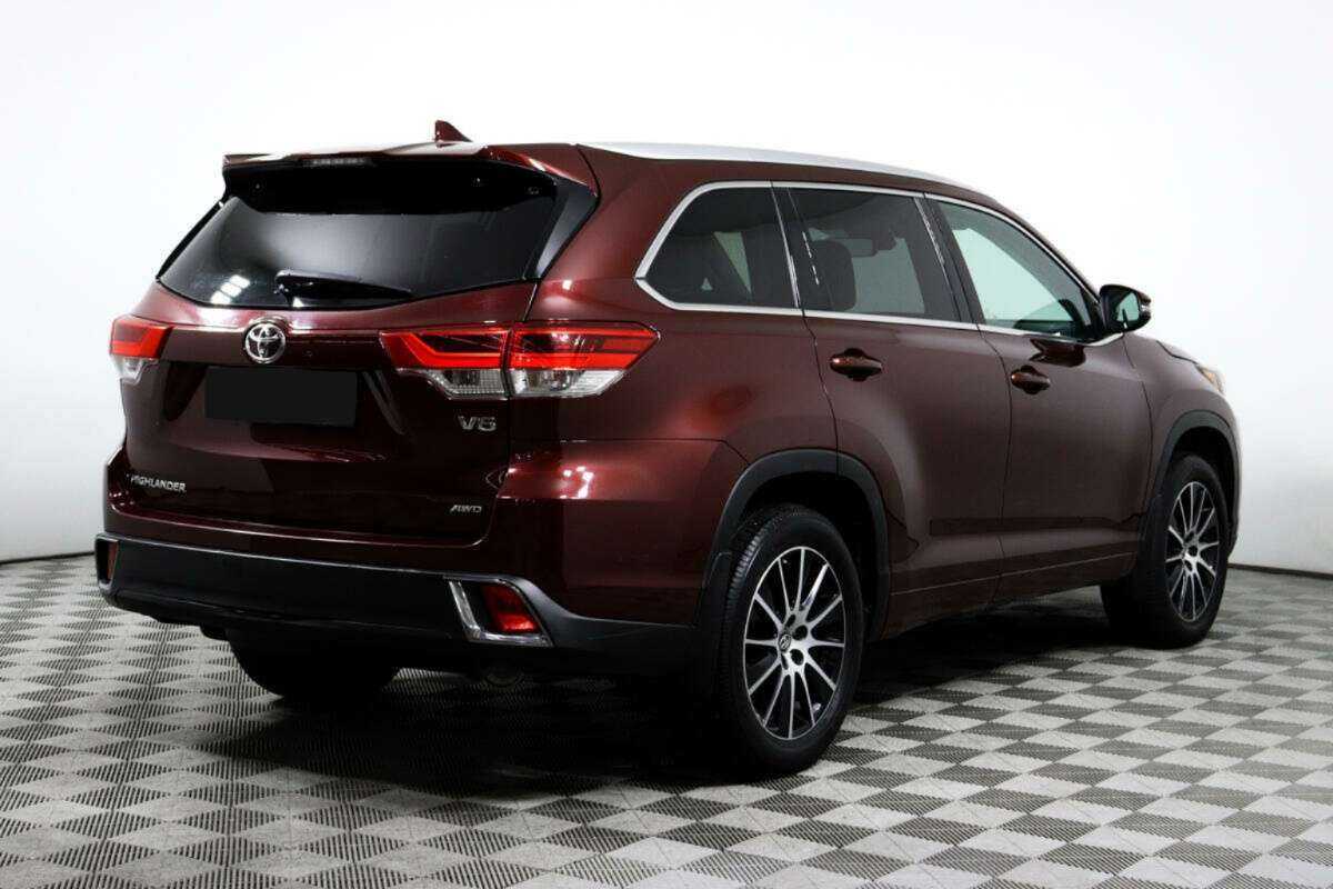Toyota Highlander 2018 года с пробегом. Фото: #4