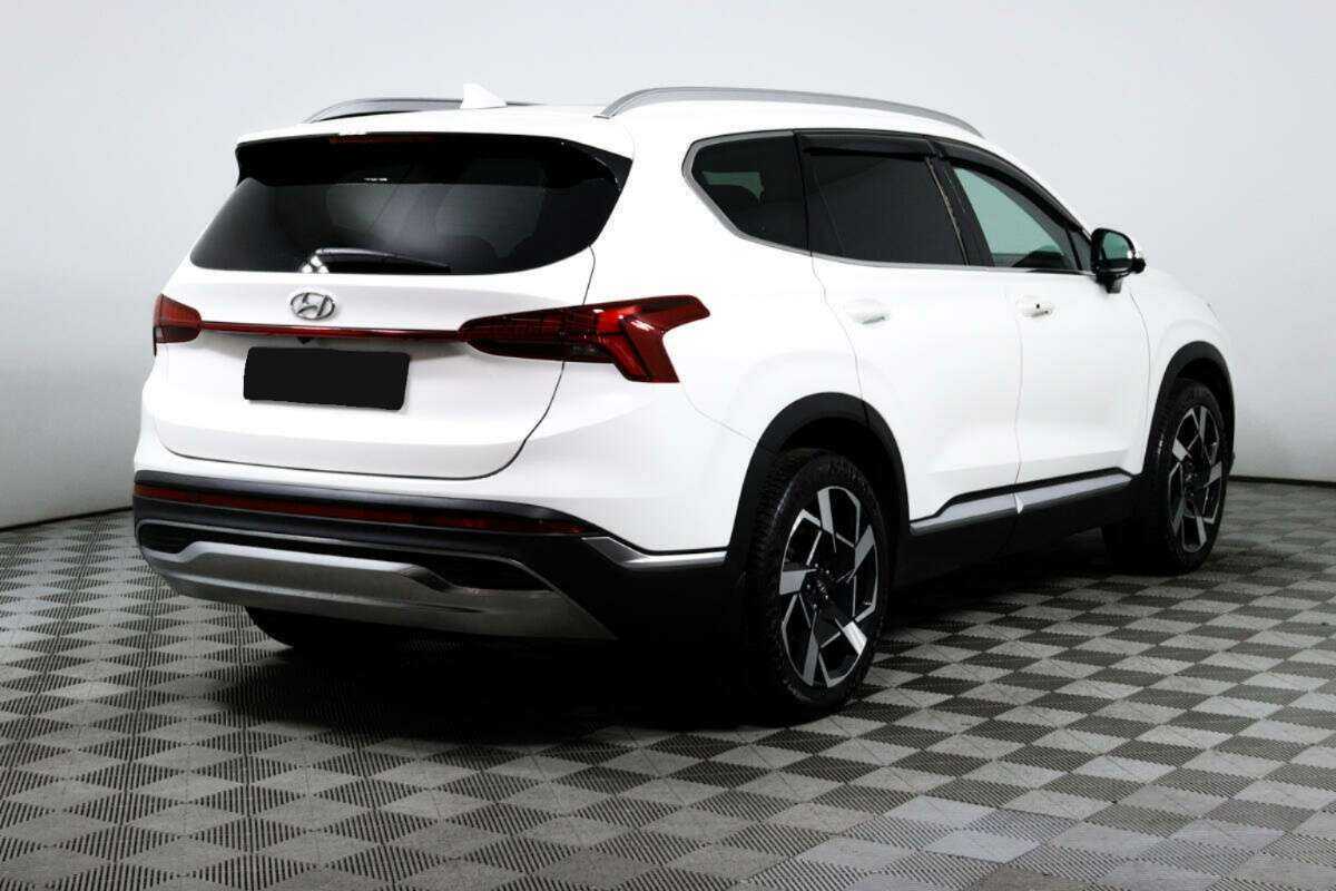Hyundai Santa Fe 2021 года с пробегом. Фото: #4
