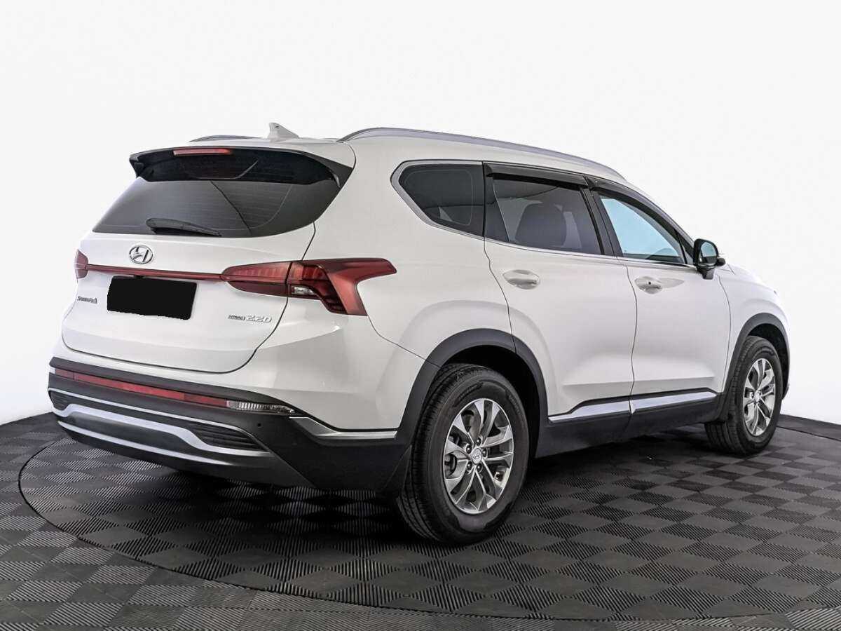 Hyundai Santa Fe 2022 года с пробегом. Фото: #4
