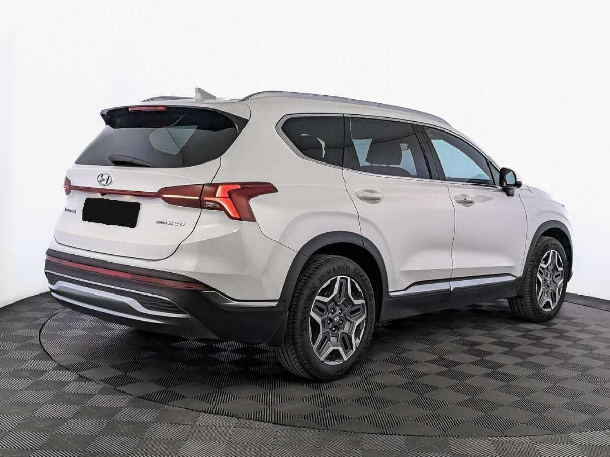 Hyundai Santa Fe 2022 года с пробегом. Фото: #4