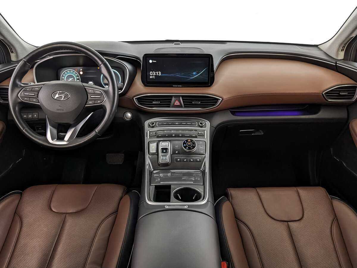 Hyundai Santa Fe 2021 года с пробегом. Фото: #9