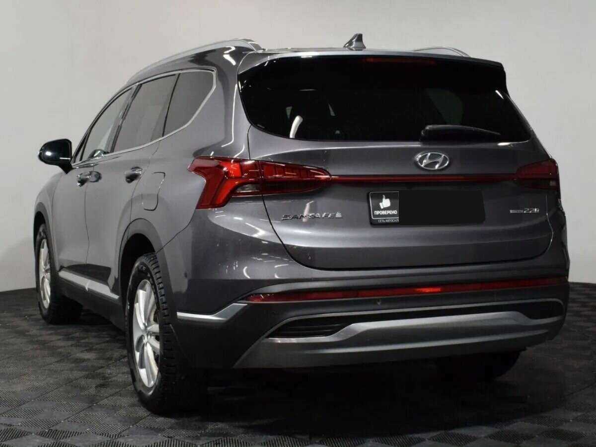 Hyundai Santa Fe 2021 года с пробегом. Фото: #3