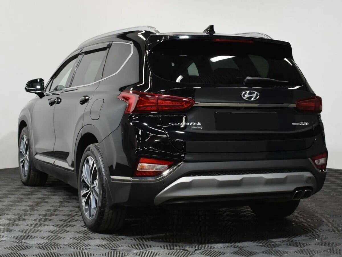 Hyundai Santa Fe 2019 года с пробегом. Фото: #2
