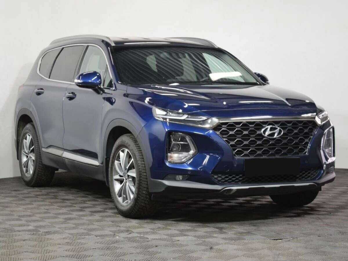 Hyundai Santa Fe 2020 года с пробегом. Фото: #1