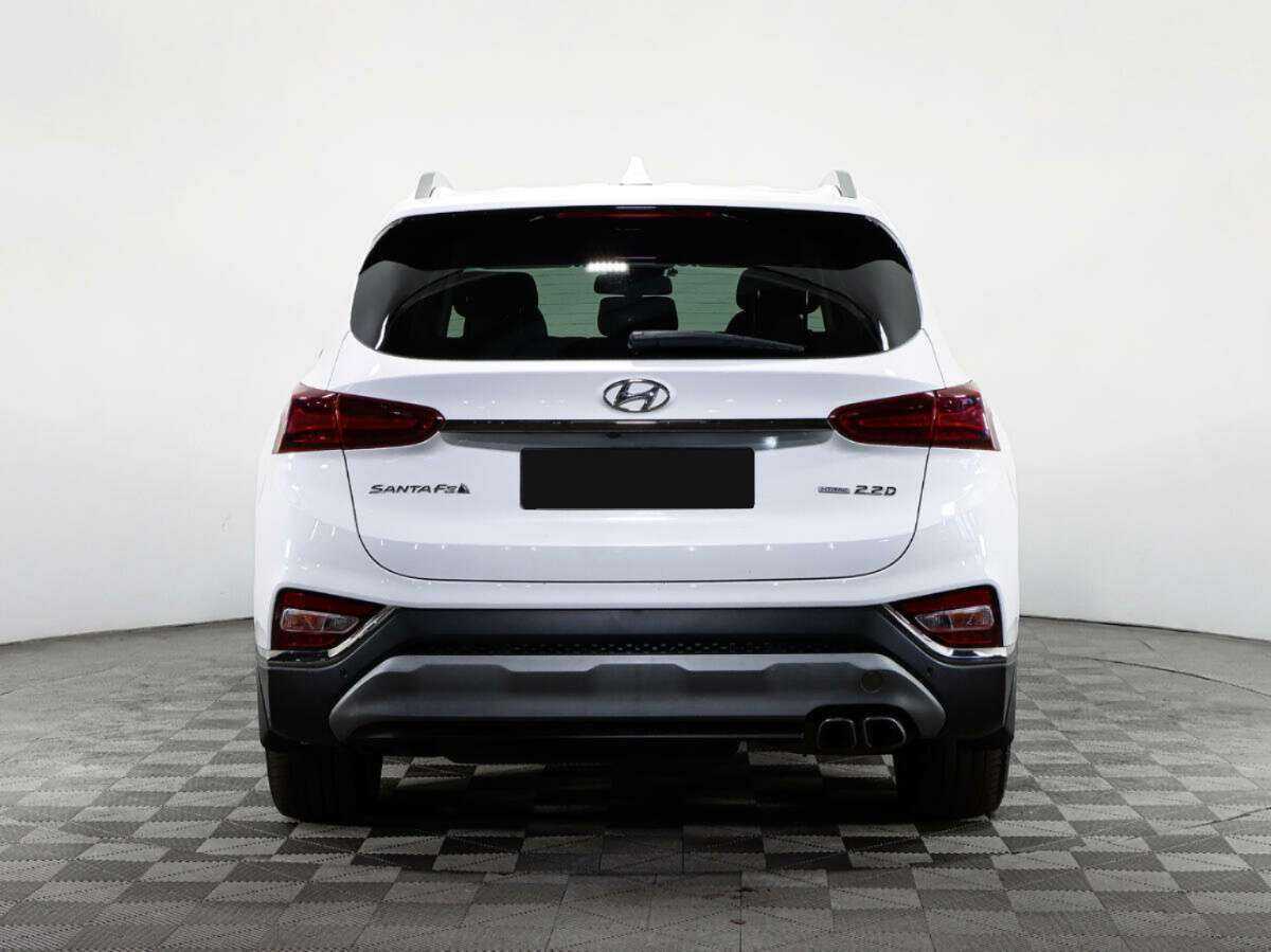 Hyundai Santa Fe 2019 года с пробегом. Фото: #4
