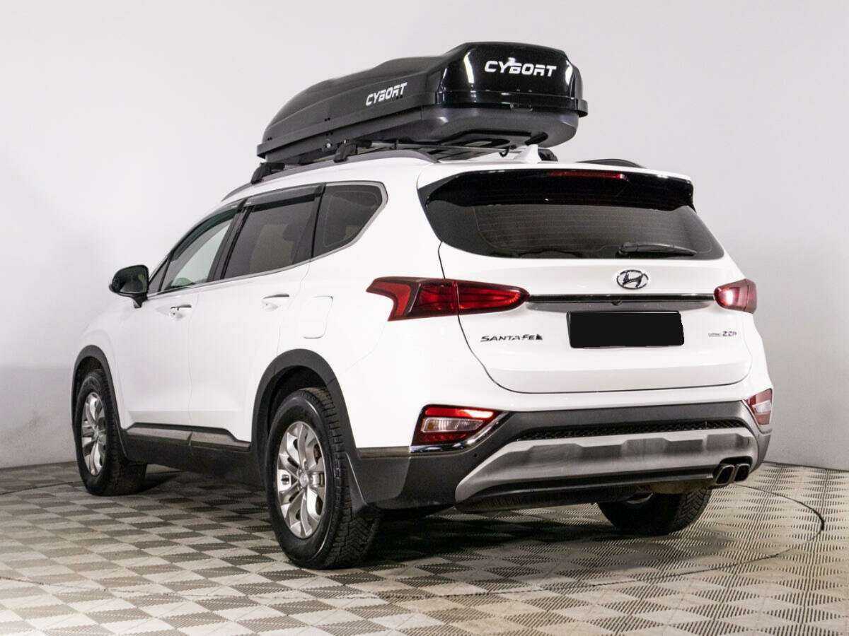 Hyundai Santa Fe 2019 года с пробегом. Фото: #6