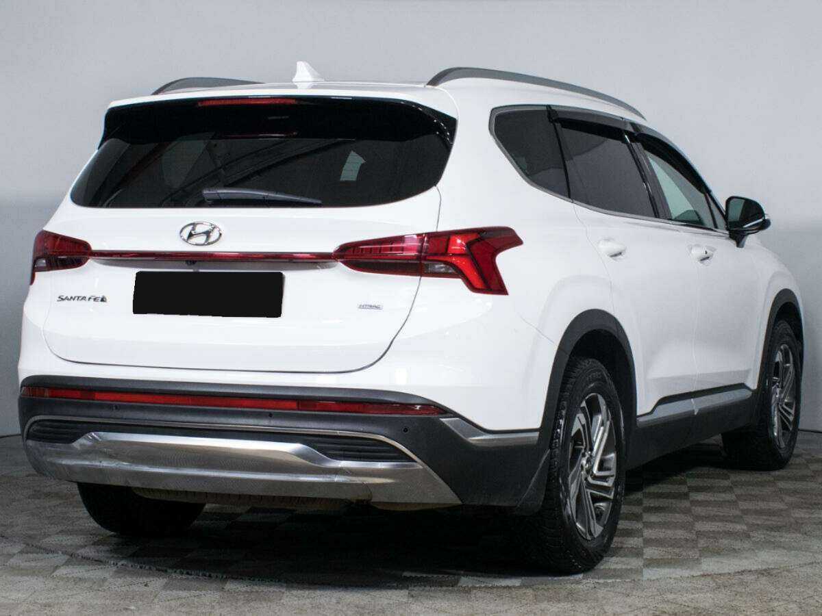 Hyundai Santa Fe 2021 года с пробегом. Фото: #4