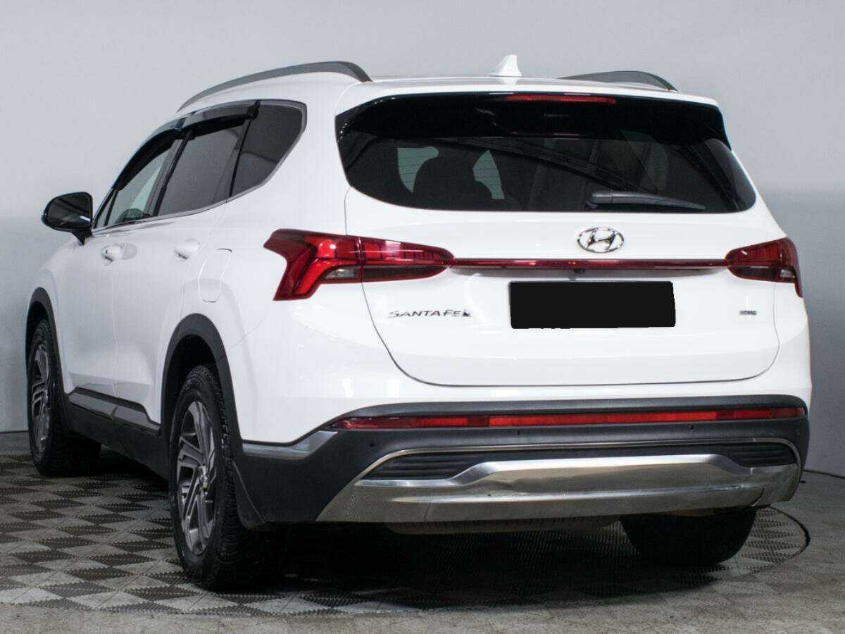Hyundai Santa Fe 2021 года с пробегом. Фото: #6