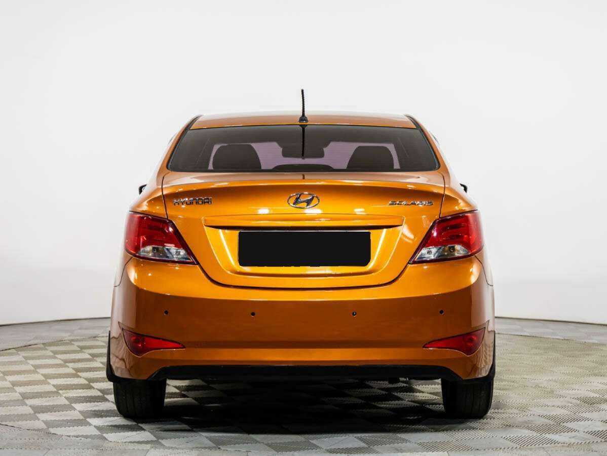 Б/У Хендай Солярис 2014 года. Фото: #4