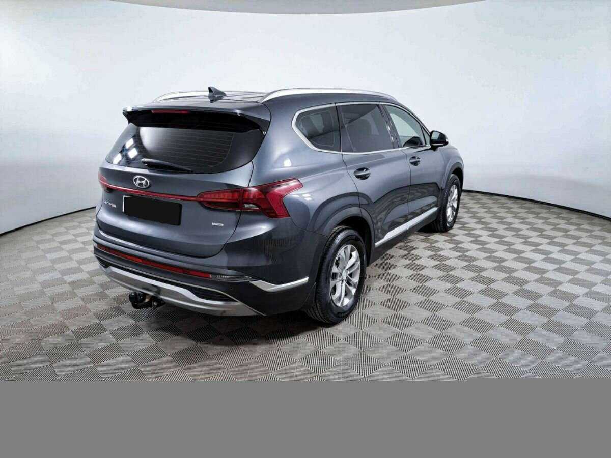 Hyundai Santa Fe 2021 года с пробегом. Фото: #4