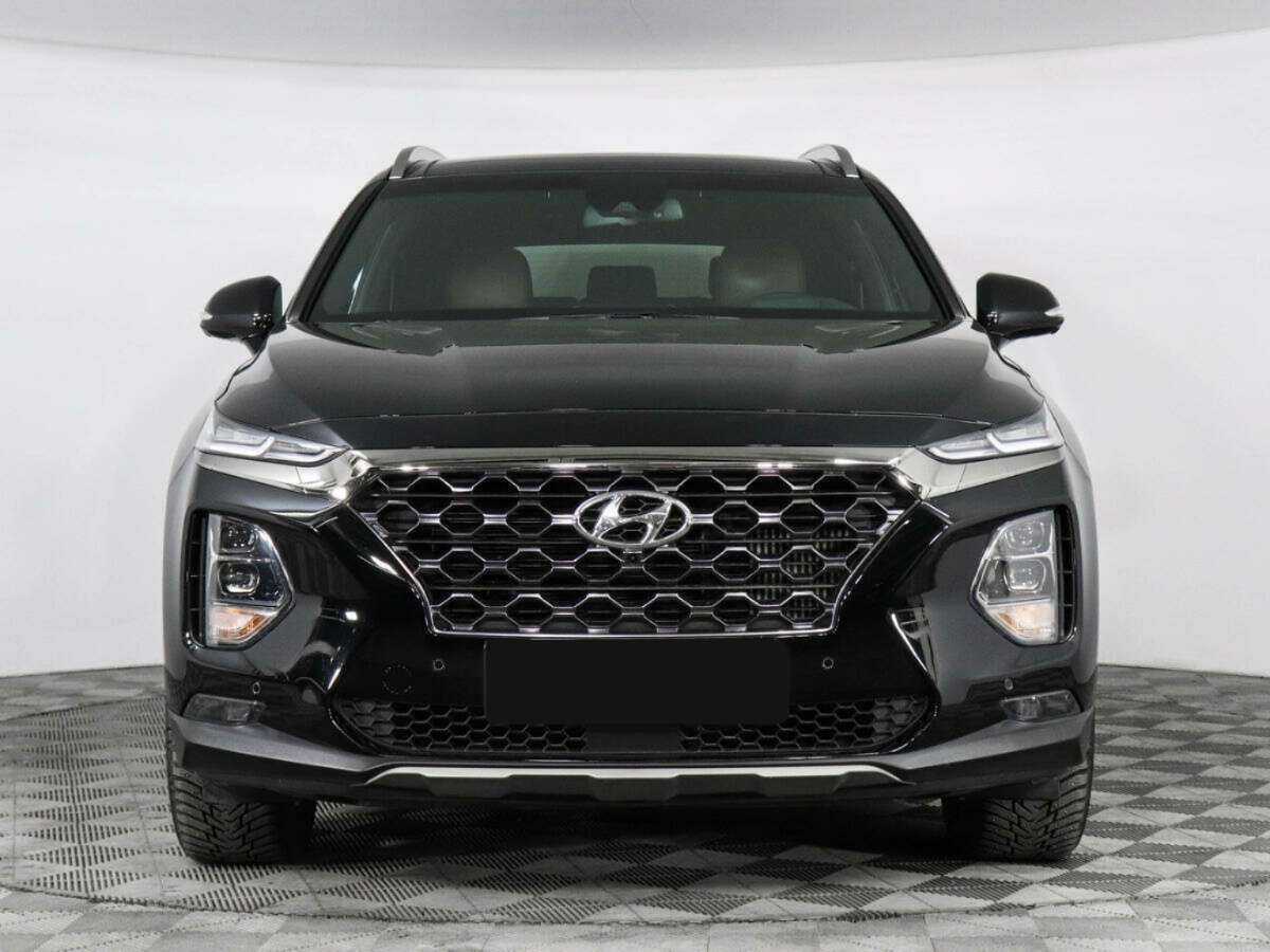 Hyundai Santa Fe 2019 года с пробегом. Фото: #1