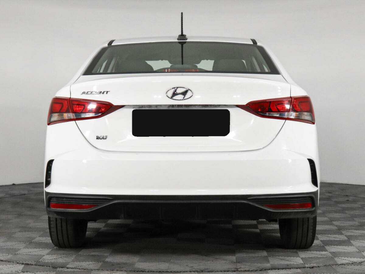 Hyundai Accent 2022 года с пробегом. Фото: #5