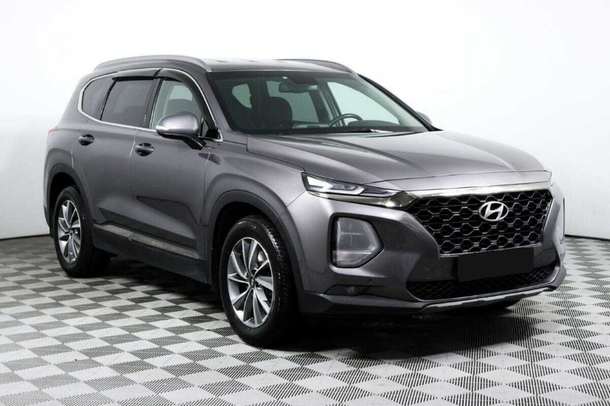 Hyundai Santa Fe 2019 года с пробегом. Фото: #2