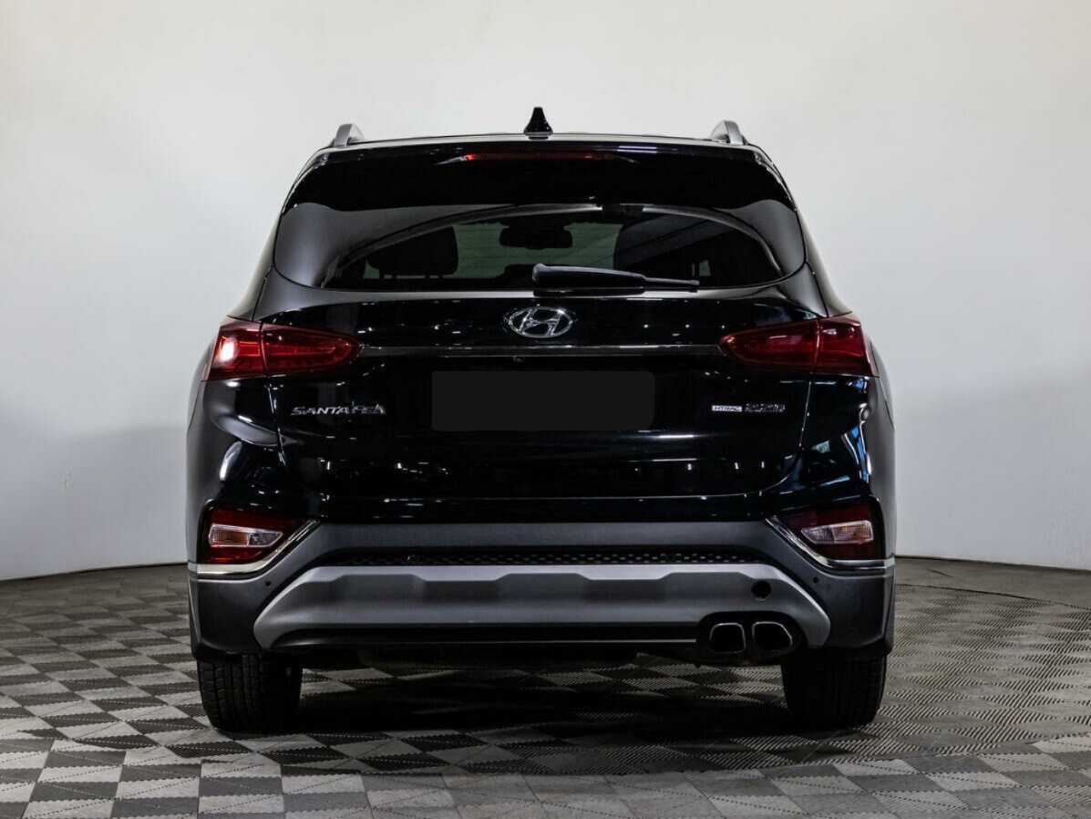 Hyundai Santa Fe 2019 года с пробегом. Фото: #4