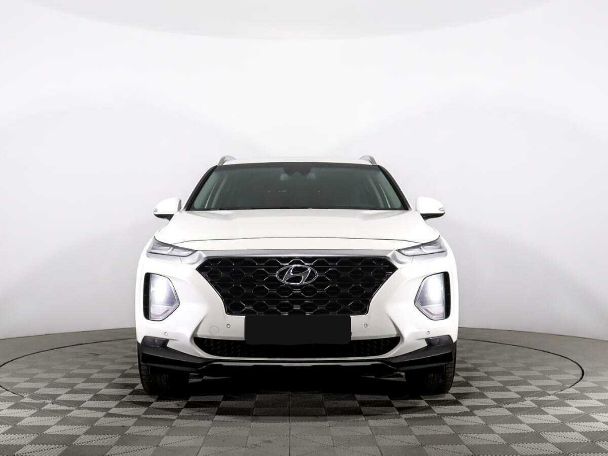 Hyundai Santa Fe 2019 года с пробегом. Фото: #1