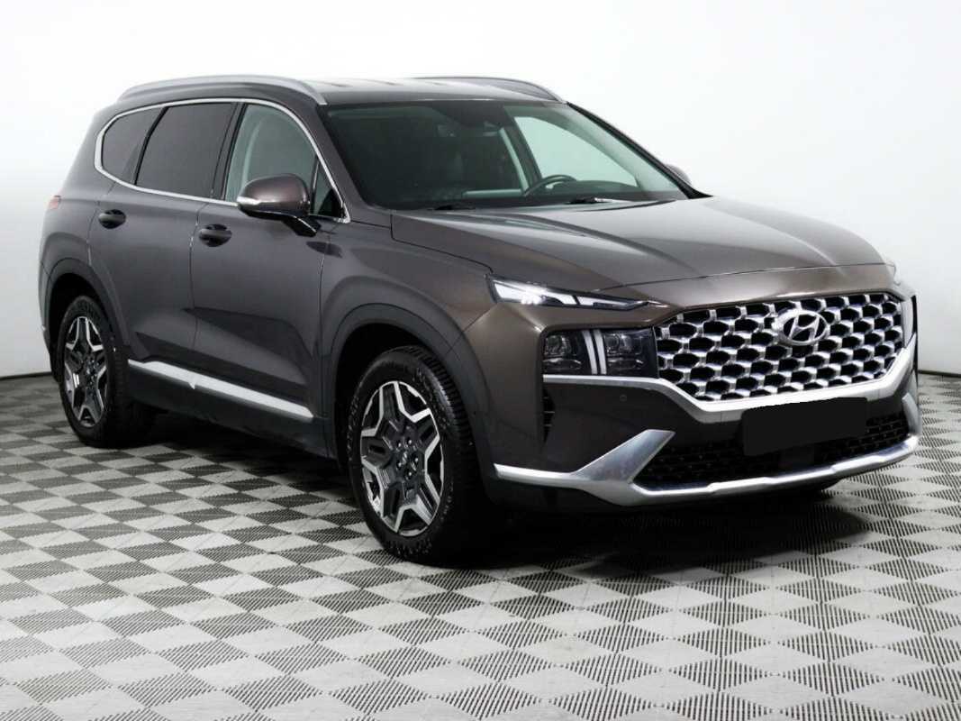Hyundai Santa Fe 2021 года с пробегом. Фото: #2