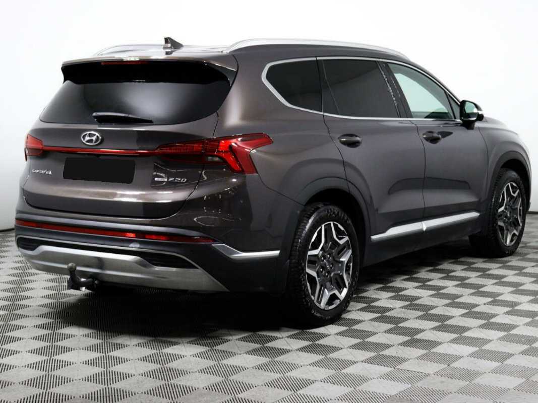 Hyundai Santa Fe 2021 года с пробегом. Фото: #4