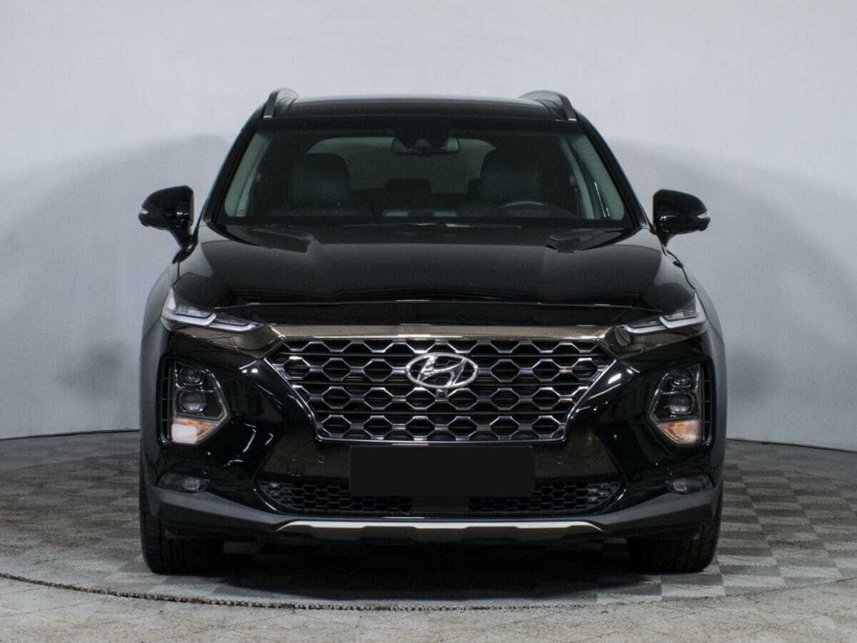Hyundai Santa Fe 2019 года с пробегом. Фото: #1
