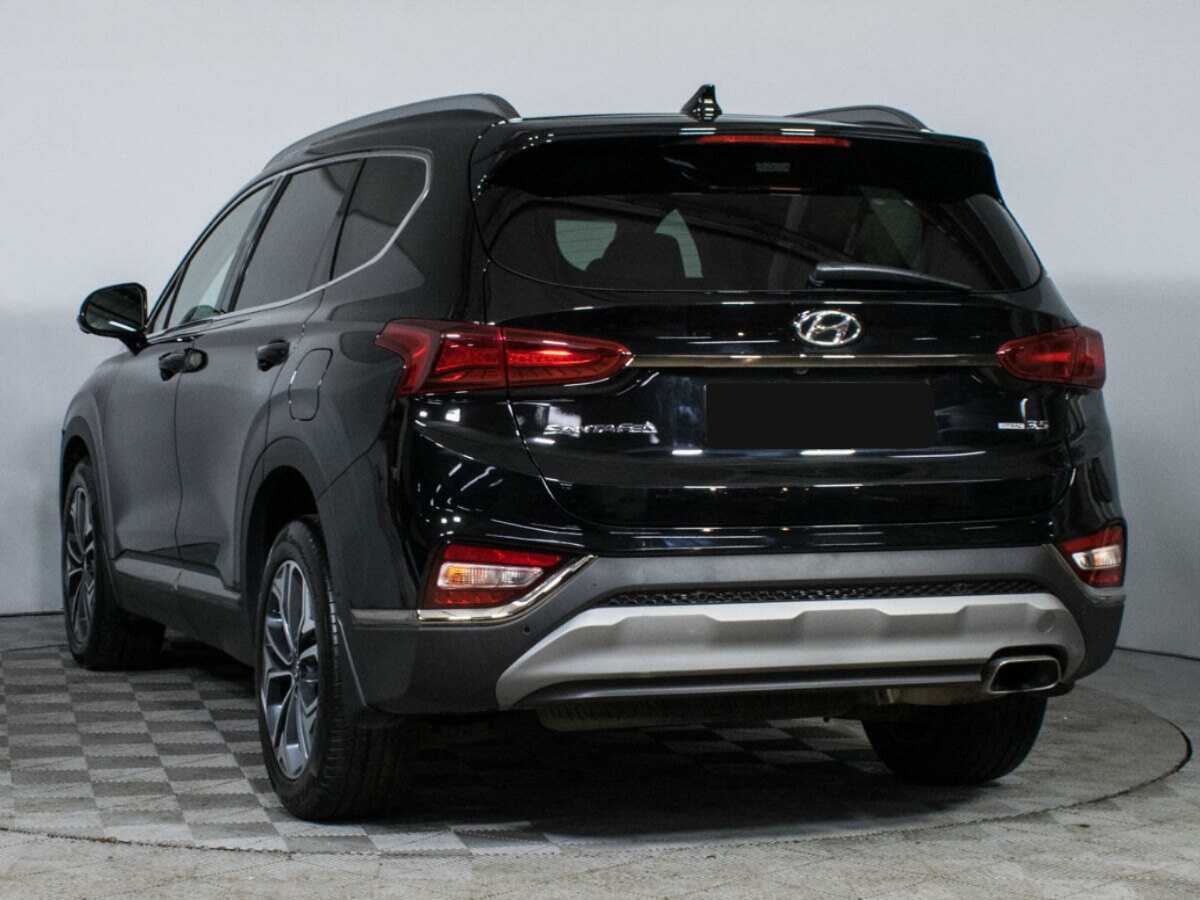 Hyundai Santa Fe 2019 года с пробегом. Фото: #6