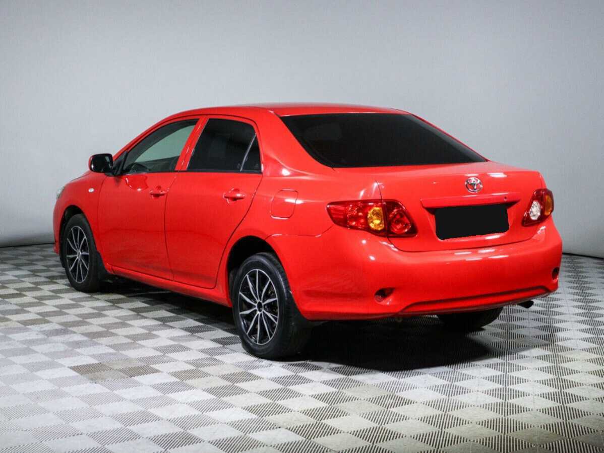 Toyota Corolla 2008 года с пробегом. Фото: #5