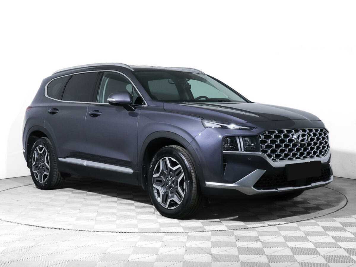 Hyundai Santa Fe 2021 года с пробегом. Фото: #1