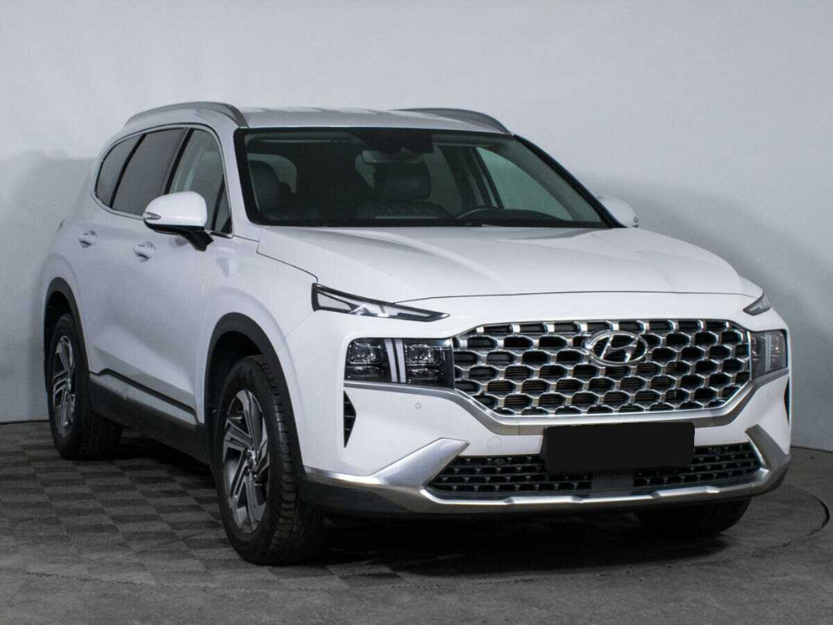 Hyundai Santa Fe 2021 года с пробегом. Фото: #2