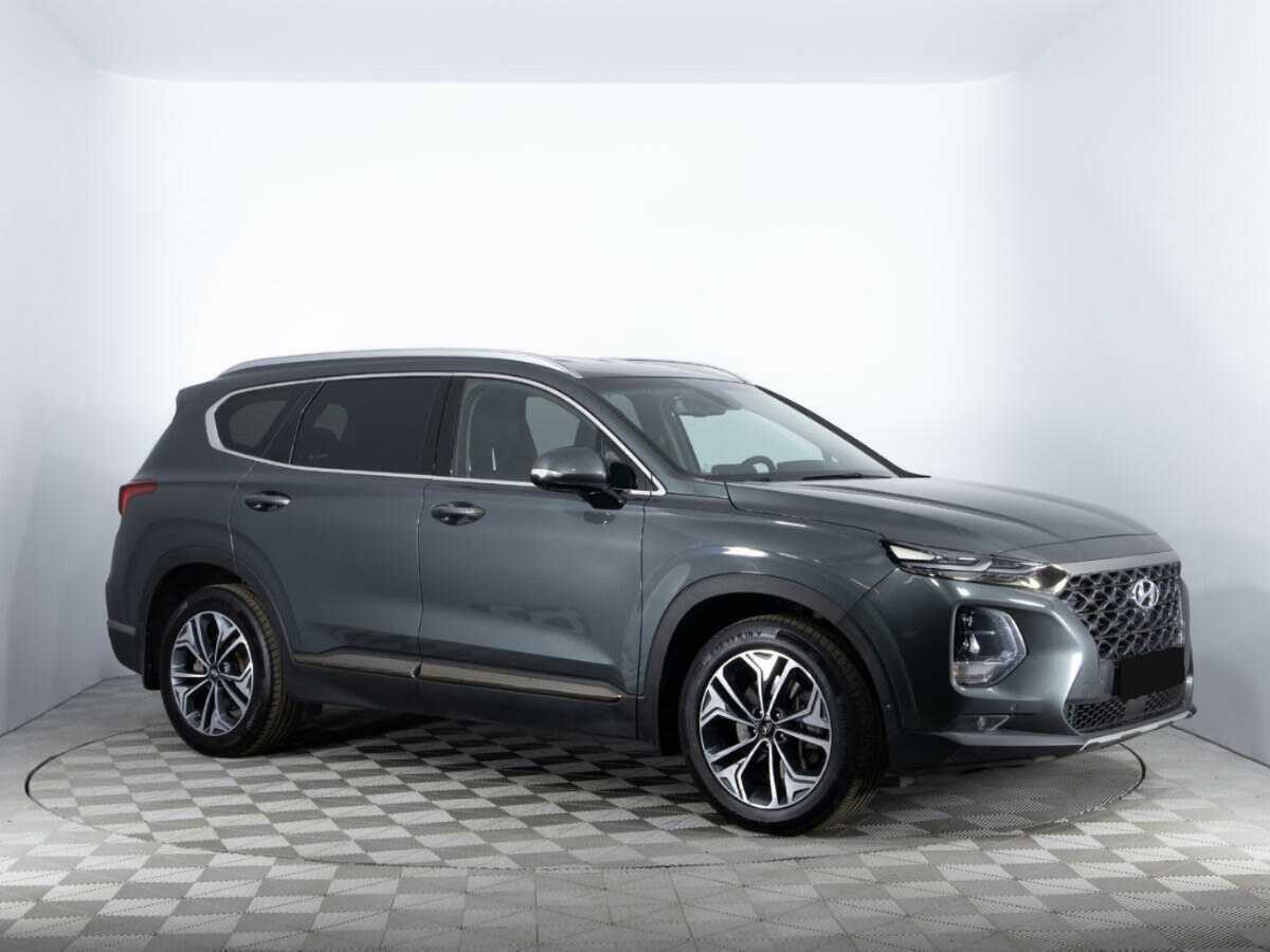 Hyundai Santa Fe 2020 года с пробегом. Фото: #2