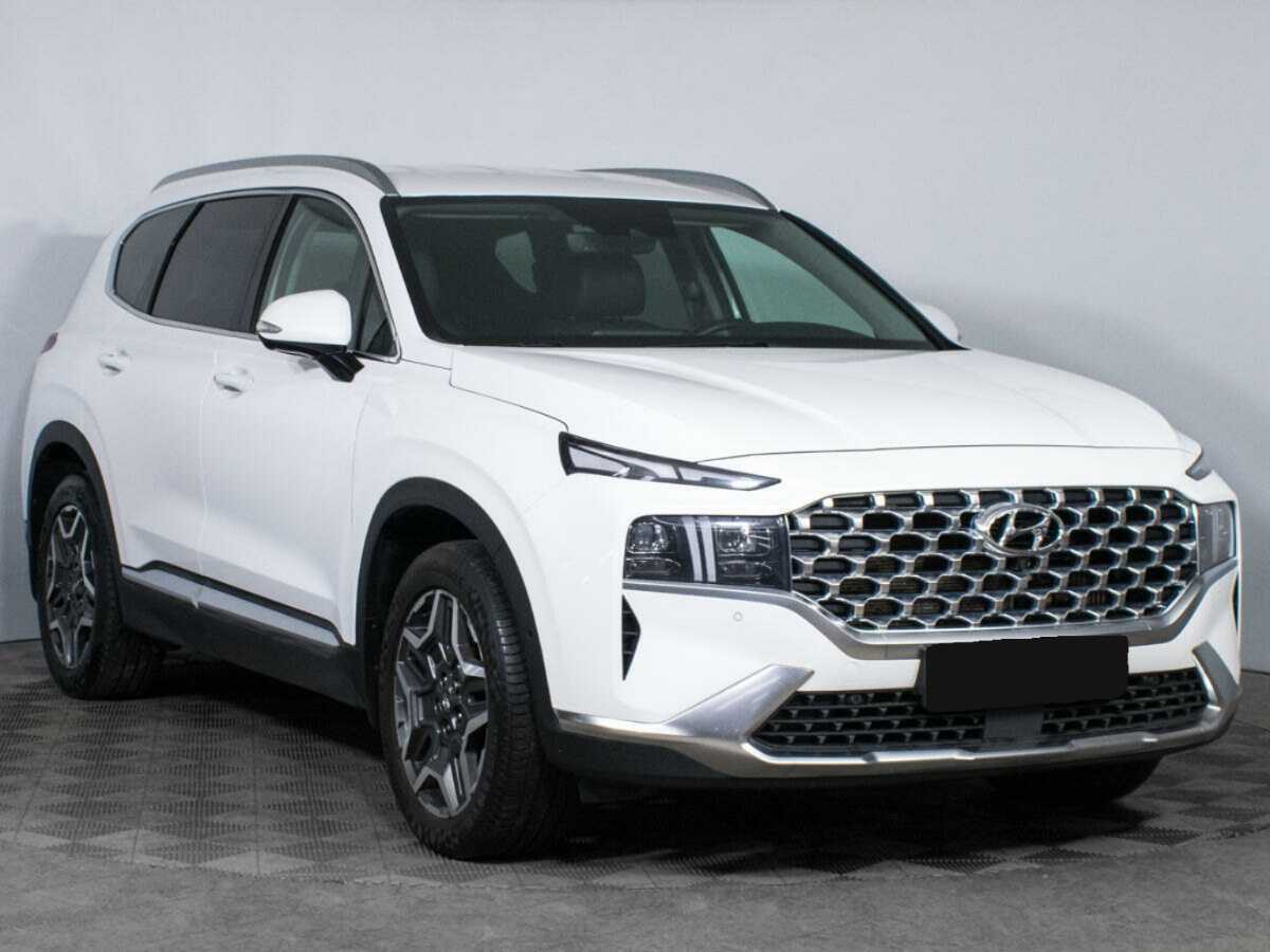 Hyundai Santa Fe 2021 года с пробегом. Фото: #2