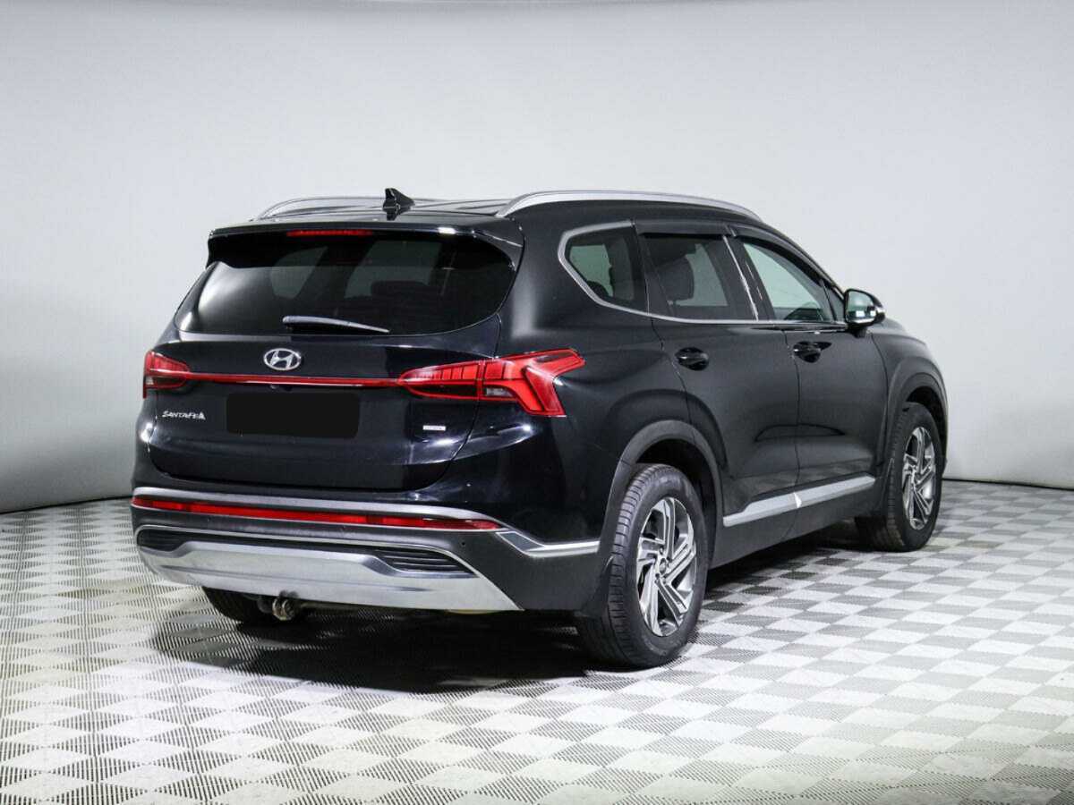 Hyundai Santa Fe 2021 года с пробегом. Фото: #4