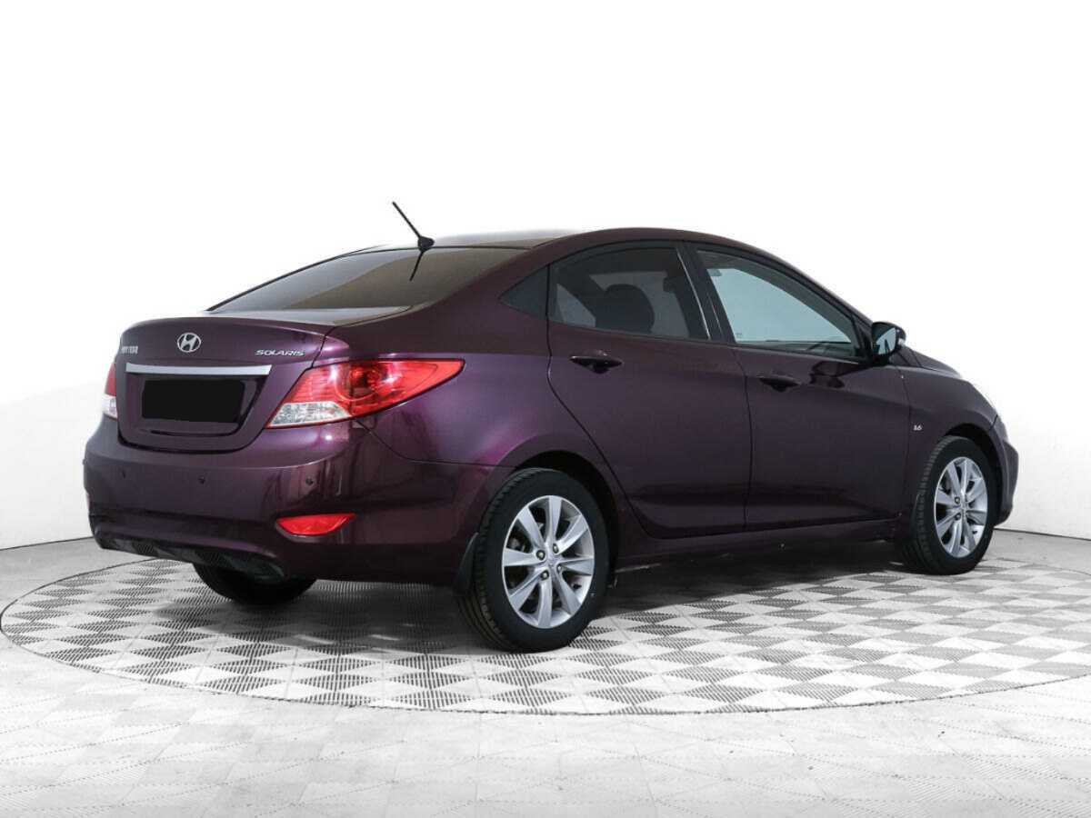 Hyundai Solaris 2011 года с пробегом. Фото: #3