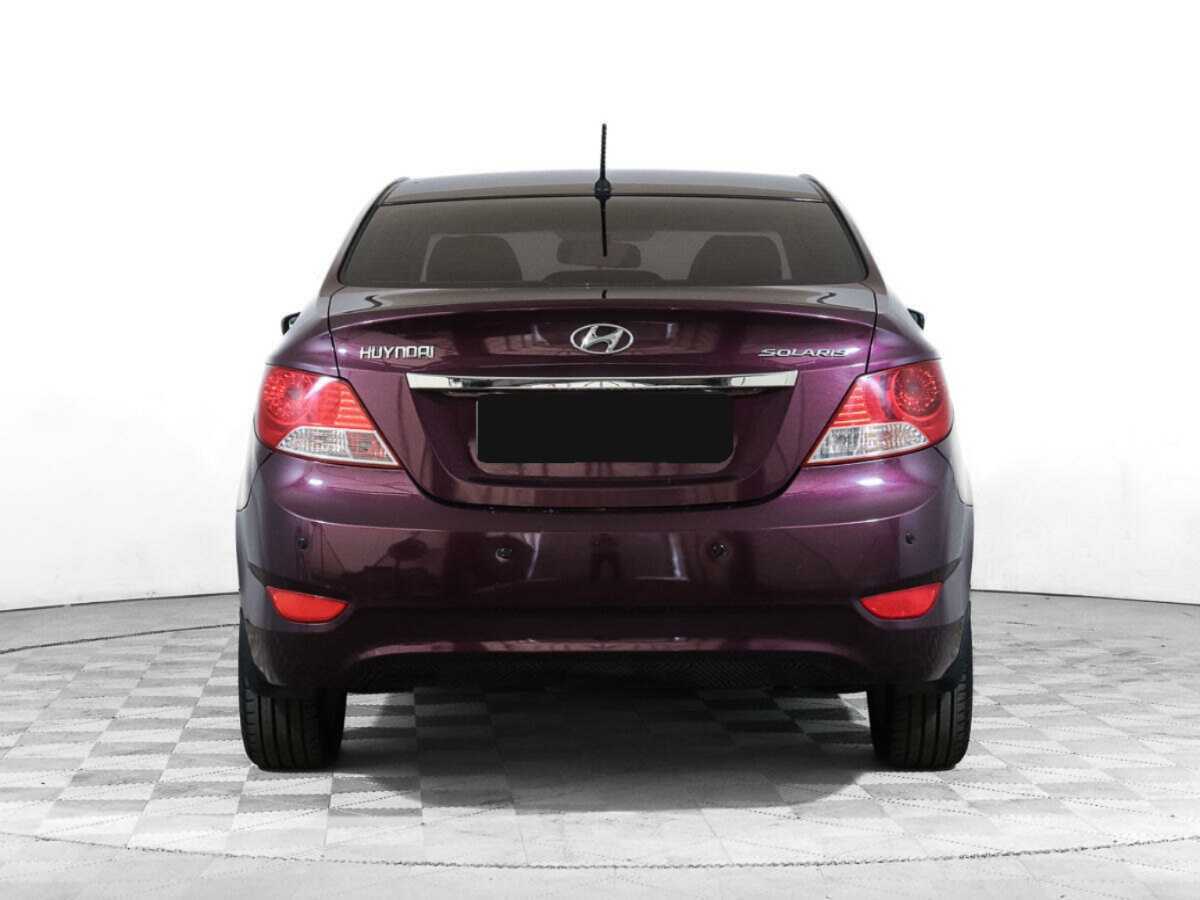 Hyundai Solaris 2011 года с пробегом. Фото: #4