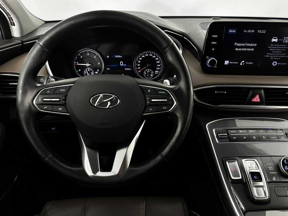 Hyundai Santa Fe 2021 года с пробегом. Фото: #9