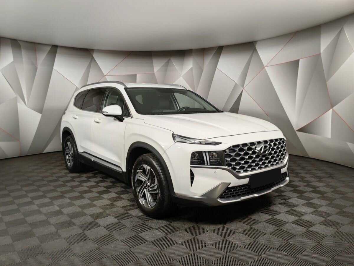 Hyundai Santa Fe 2021 года с пробегом. Фото: #2