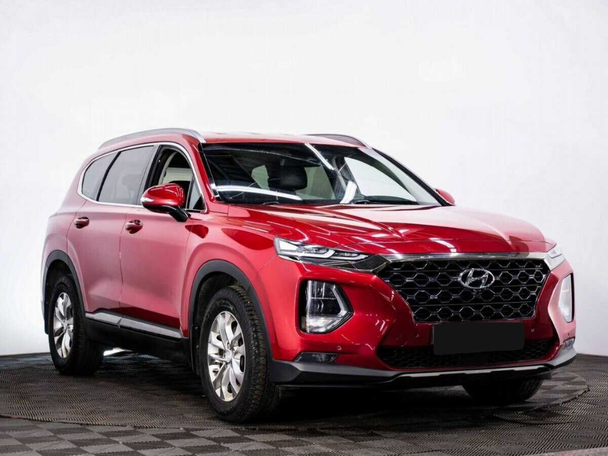 Hyundai Santa Fe 2019 года с пробегом. Фото: #2