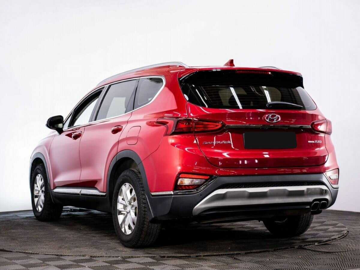 Hyundai Santa Fe 2019 года с пробегом. Фото: #3
