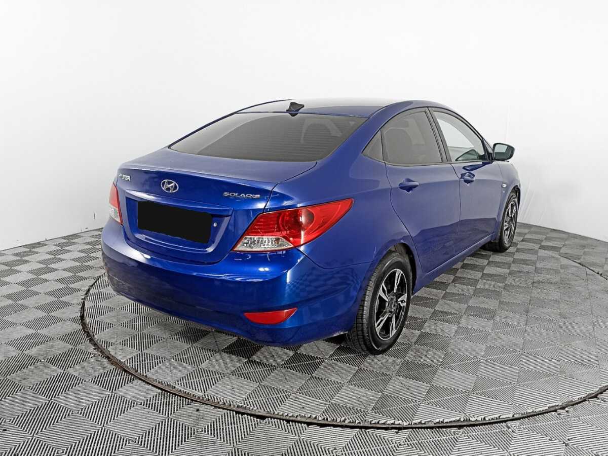 Hyundai Solaris 2011 года с пробегом. Фото: #4