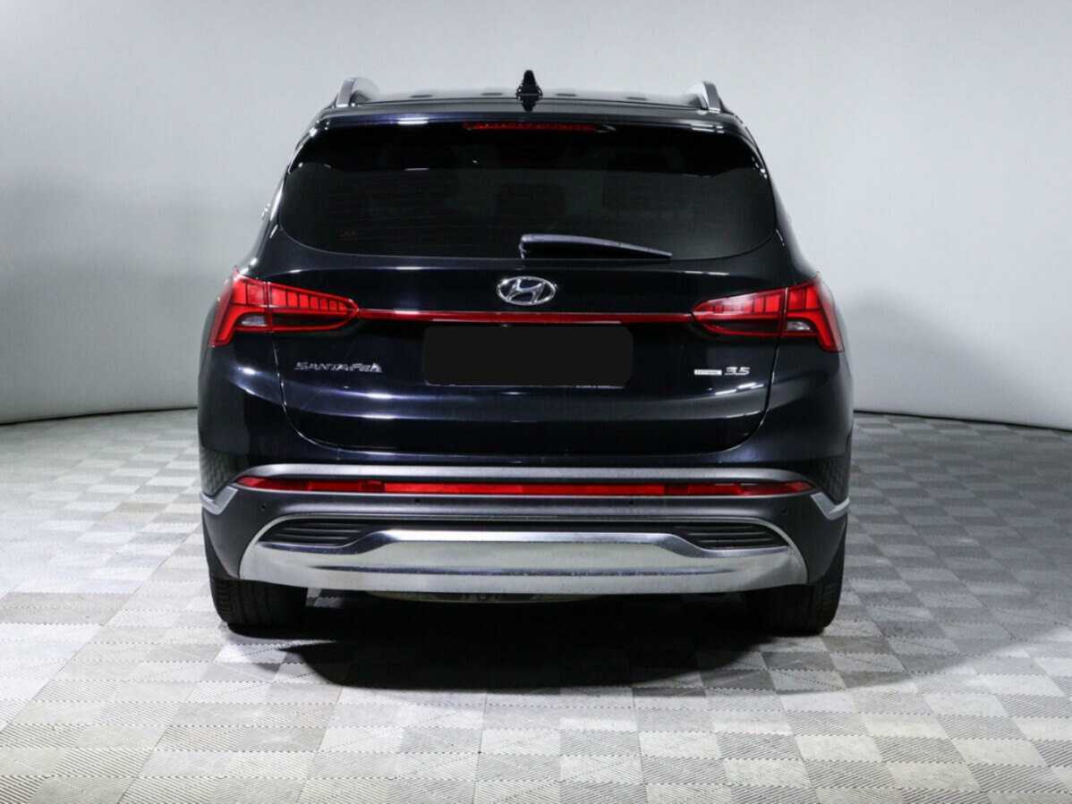 Hyundai Santa Fe 2022 года с пробегом. Фото: #4