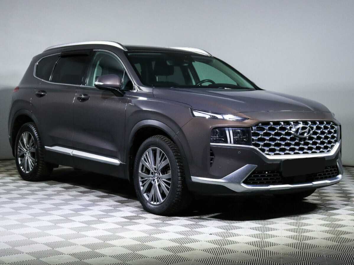 Hyundai Santa Fe 2021 года с пробегом. Фото: #2