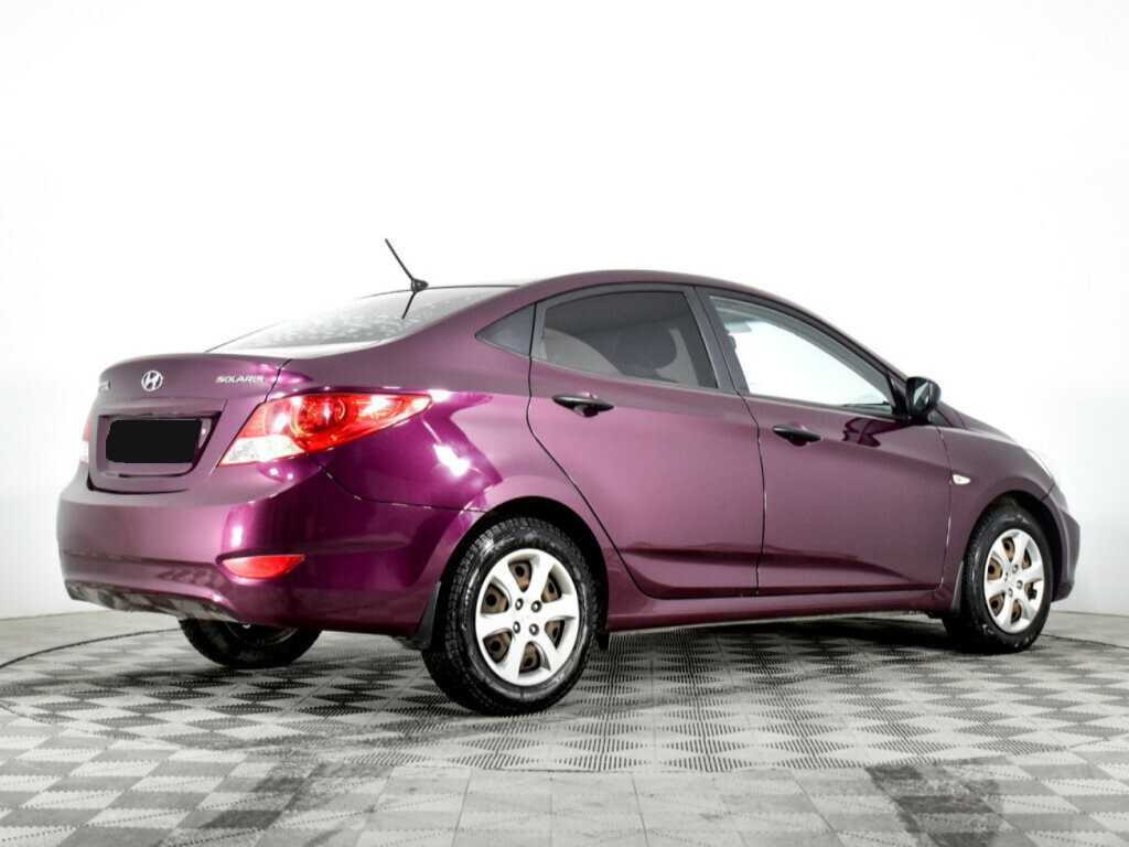 Hyundai Solaris 2011 года с пробегом. Фото: #4