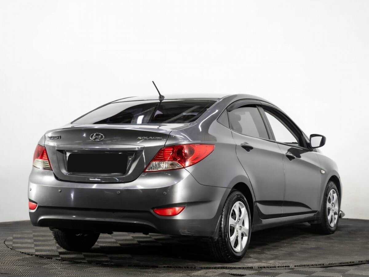 Hyundai Solaris 2011 года с пробегом. Фото: #3