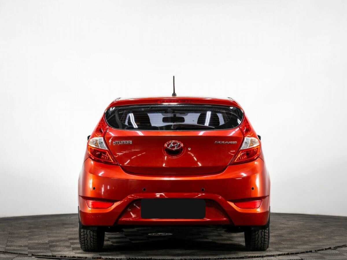 Hyundai Solaris 2011 года с пробегом. Фото: #4