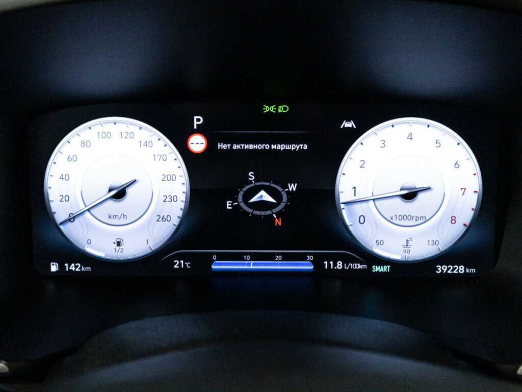 Hyundai Santa Fe 2021 года с пробегом. Фото: #11