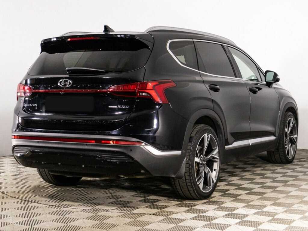 Hyundai Santa Fe 2021 года с пробегом. Фото: #4