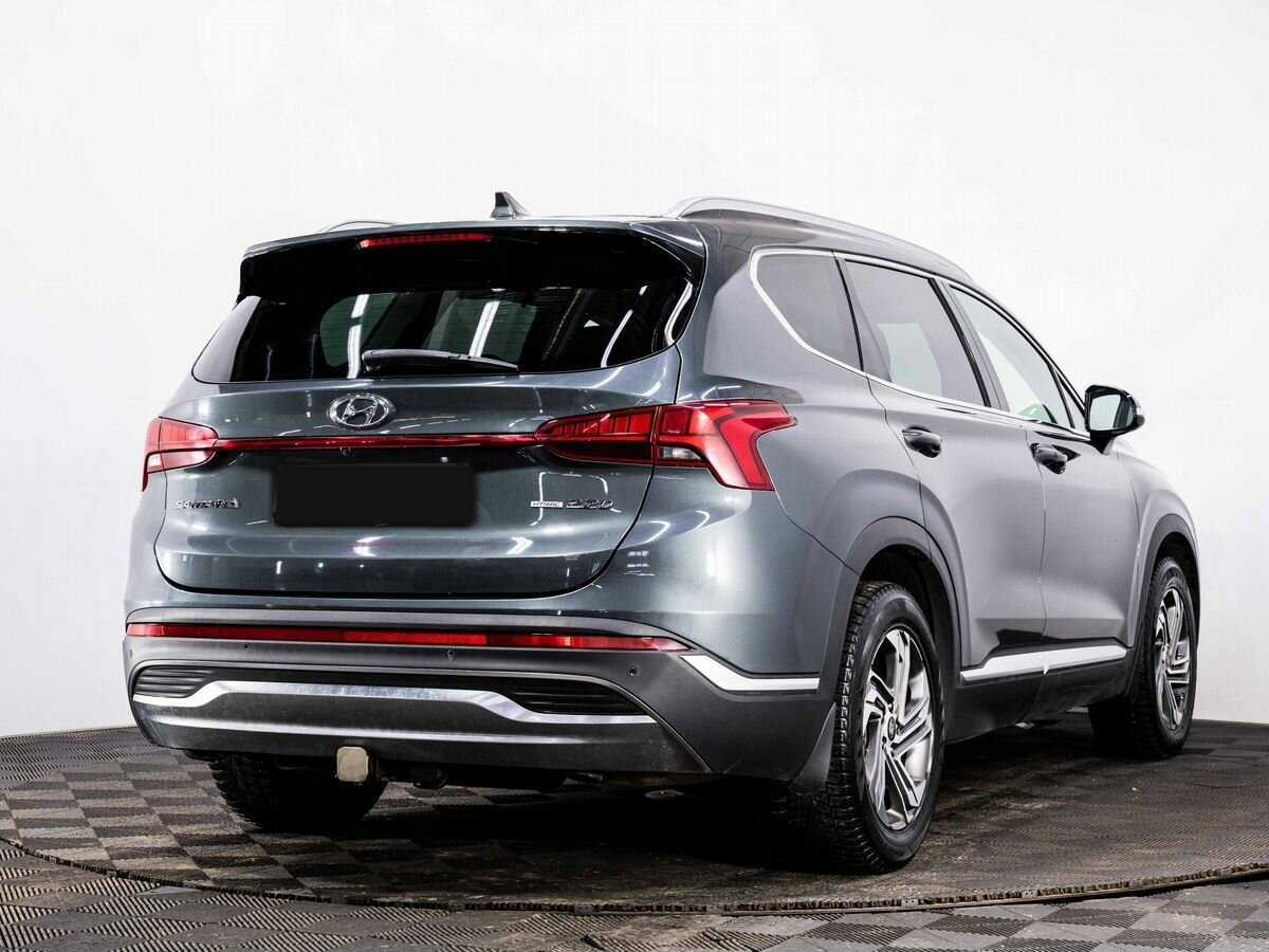 Hyundai Santa Fe 2021 года с пробегом. Фото: #5