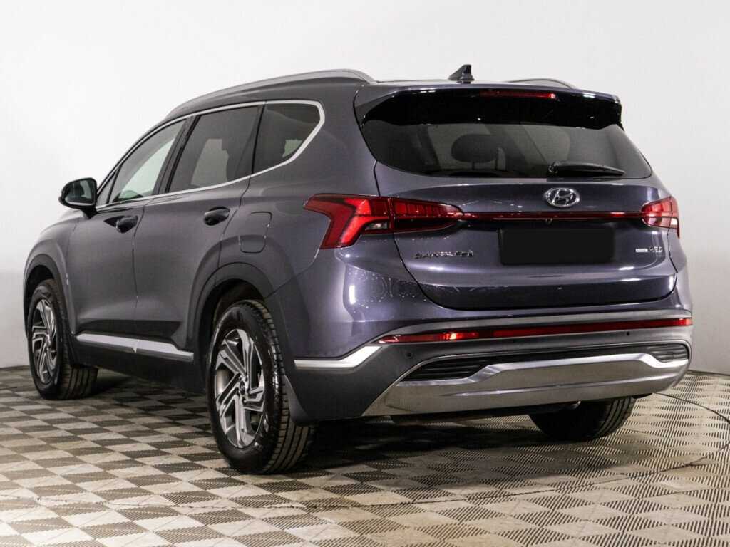 Hyundai Santa Fe 2021 года с пробегом. Фото: #4