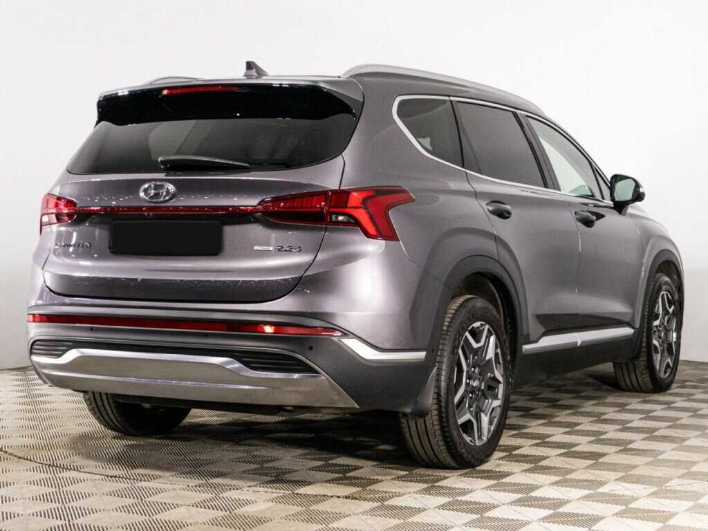 Hyundai Santa Fe 2021 года с пробегом. Фото: #4