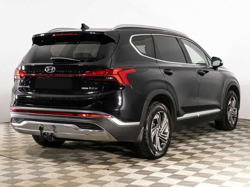 Hyundai Santa Fe 2022 года с пробегом. Фото: #4