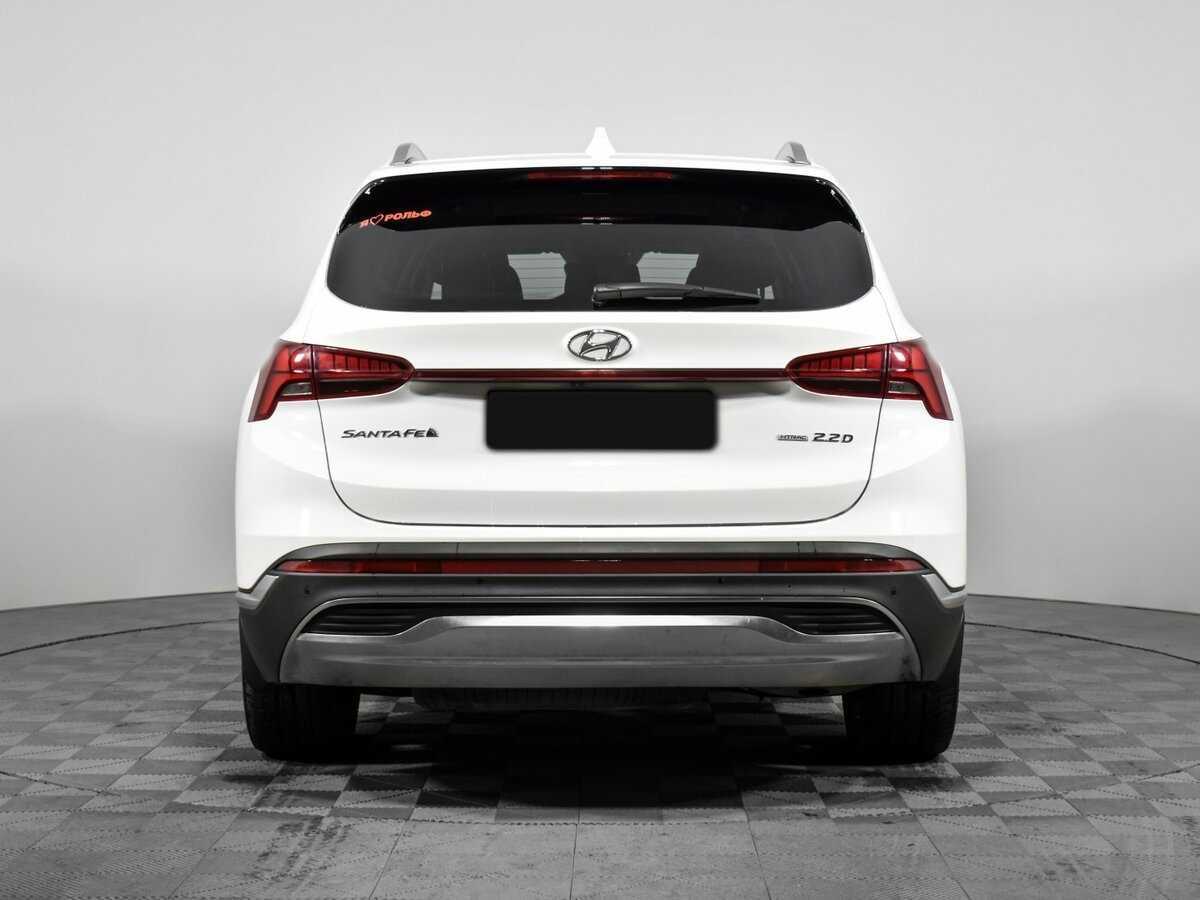 Hyundai Santa Fe 2021 года с пробегом. Фото: #4