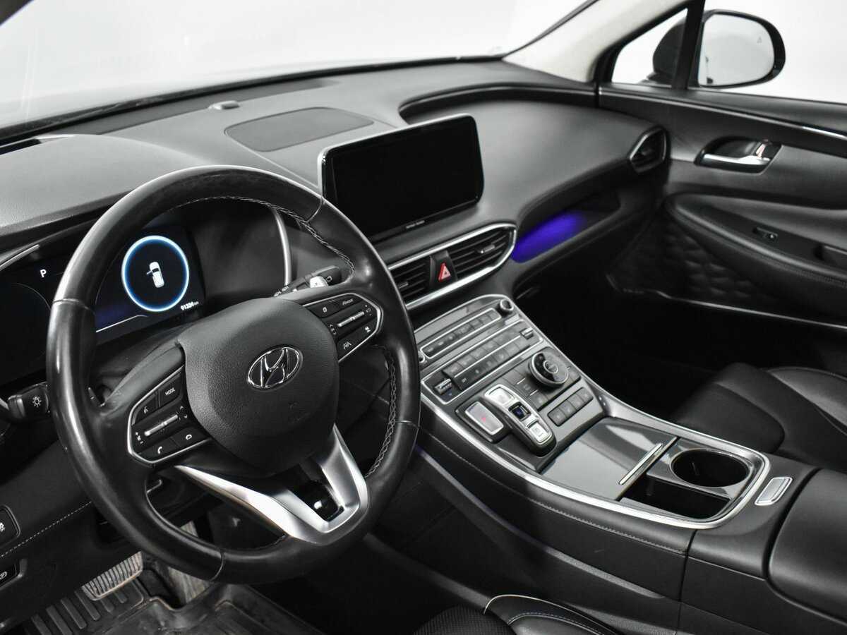 Hyundai Santa Fe 2021 года с пробегом. Фото: #6