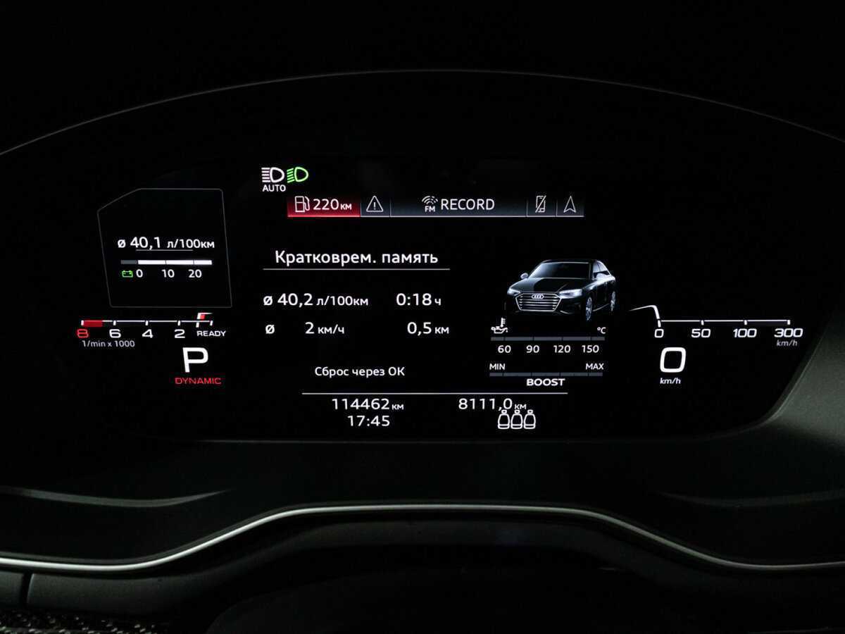 Audi A4 2020 года с пробегом. Фото: #11